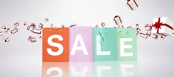 Sale shopping bags — Stock Photo, Image