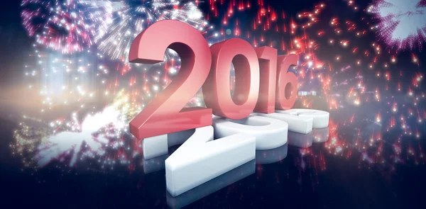 Composite image of 2016 graphic — Stock Photo, Image