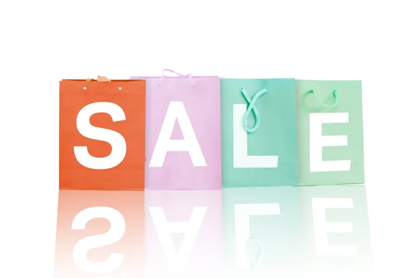 Collection of sale bags — Stock Photo, Image