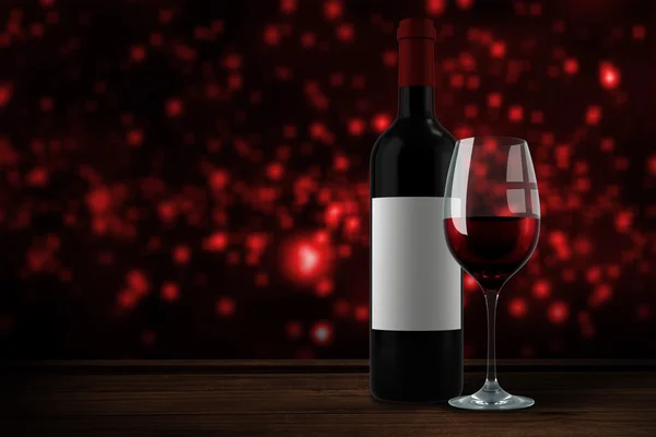Kompozit kép vörös bor — Stock Fotó
