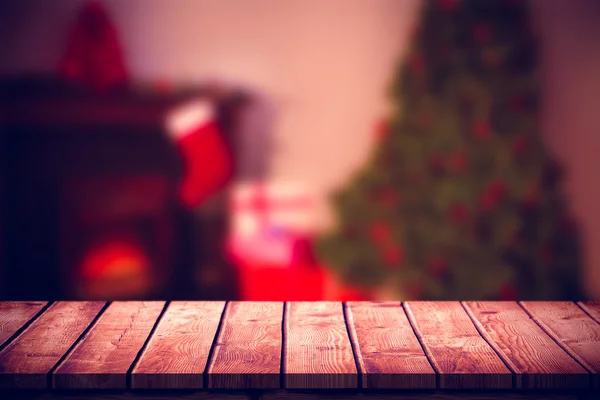 Imagen compuesta de casa en Navidad —  Fotos de Stock