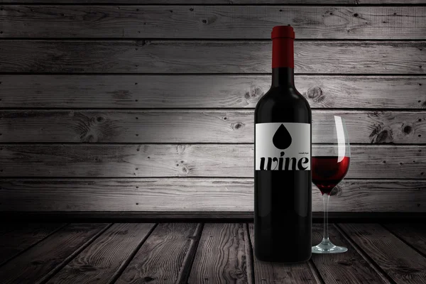 Obraz kompozytowy z czerwonego wina — Zdjęcie stockowe