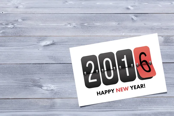 Composite image of new year graphic — Stock Photo, Image