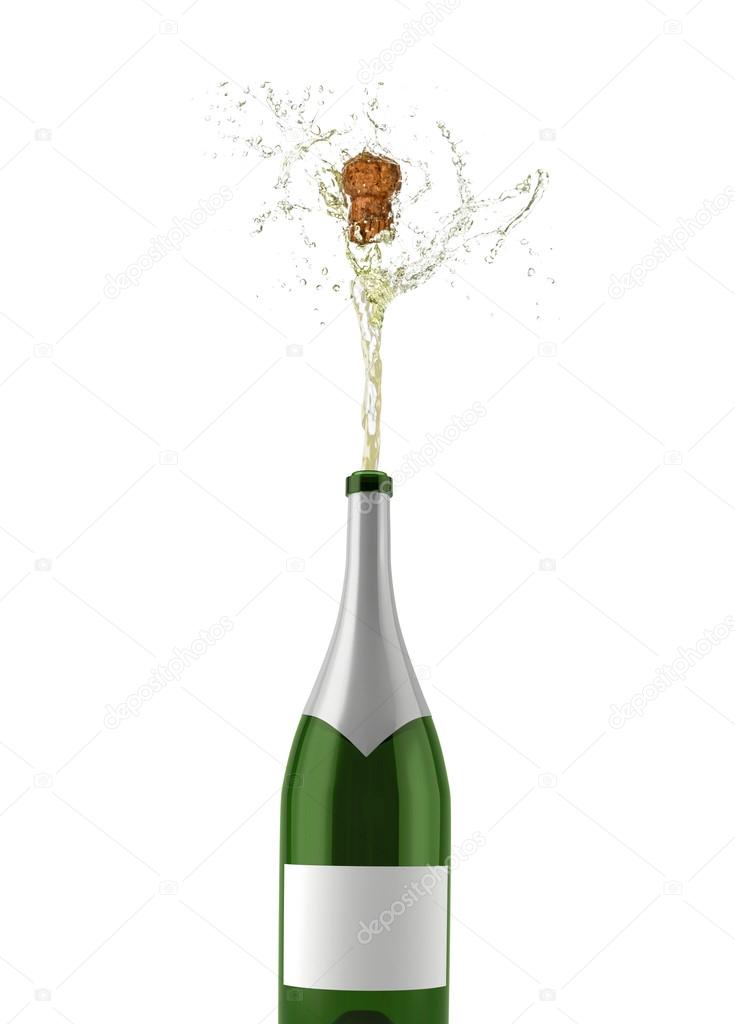 A Champagne bottle popping — Stock Photo © Wavebreakmedia #91193824