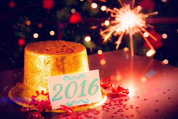 Masă la sărbătorirea ajunului de ani noi — Fotografie, imagine de stoc