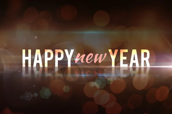 Composite image of new year graphic — Stock Photo, Image