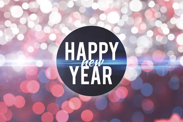 Composite image of new year graphic — Stock Photo, Image