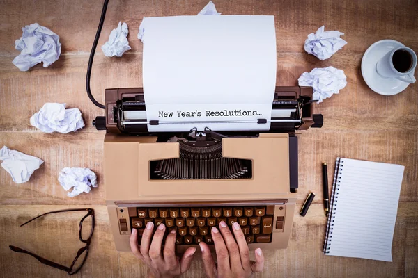 Resoluciones de año nuevo — Foto de Stock