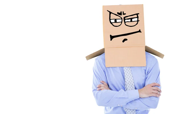 Composite image of anonymous businessman — Stock Photo, Image