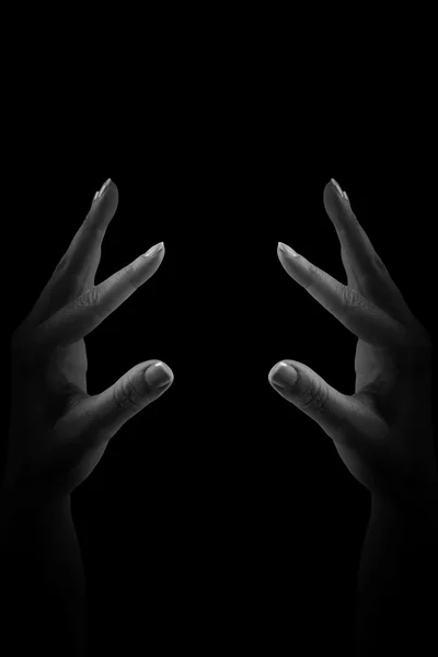 Composite image of hand showing — Stock Photo, Image