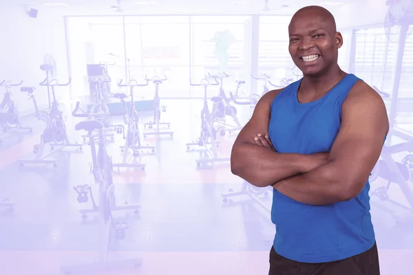 Fit man looking at camera — Stock Photo, Image