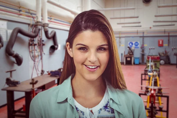 Chica bonita sonriendo —  Fotos de Stock