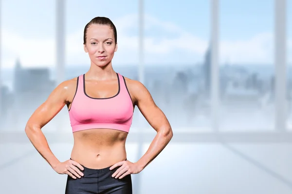 Portrait of confident slim woman — Stock Photo, Image