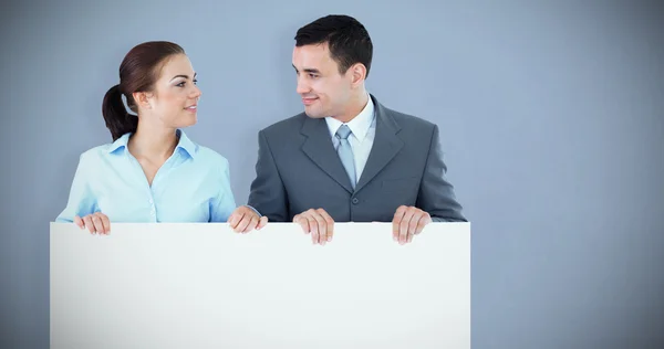 Business partners looking at each other — Stock Photo, Image