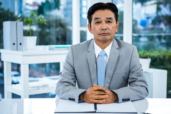 Porträtt av asiatisk affärsman — Stockfoto
