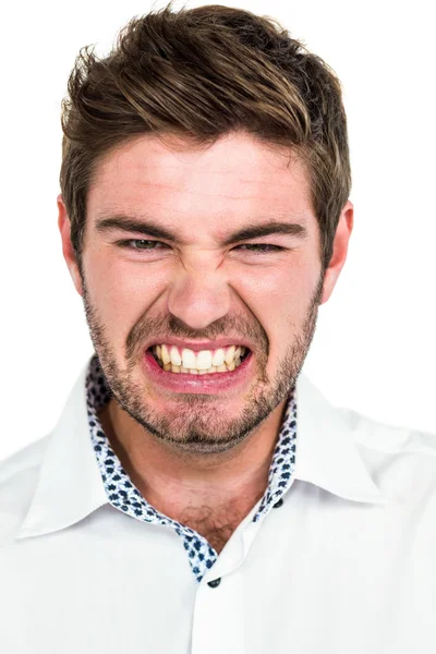 Portrait de l'homme en colère — Photo