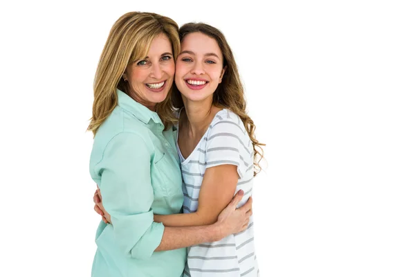 Mother and daughter embracing — Stock Photo, Image