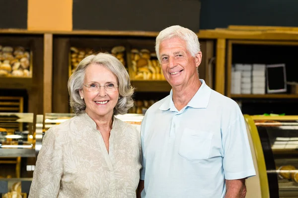 Portrait of senior couple — Stock Photo, Image