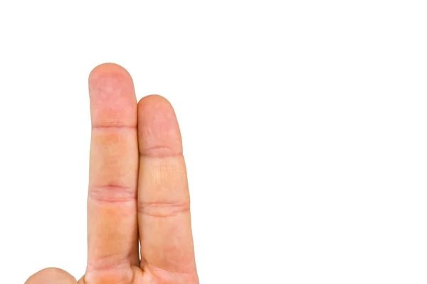 Обрізане зображення пальців — стокове фото