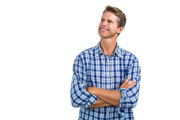 Portrait of happy man standing — Stock Photo, Image