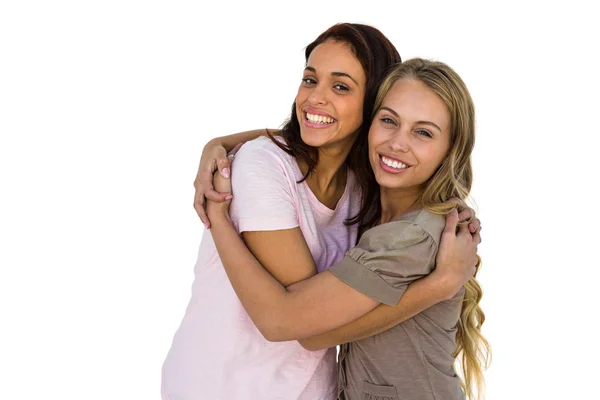 Two girls hugging — Stock Photo, Image