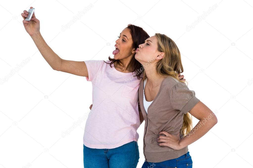 Two Girls Selfie