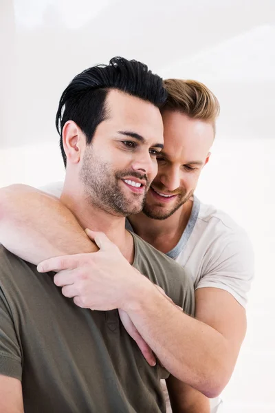 Ler gay par kramas — Stockfoto