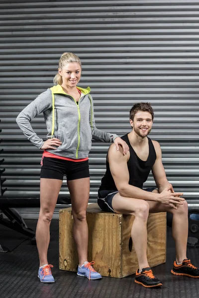 Portrait de couple souriant — Photo