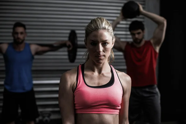 Retrato de mujer en forma — Foto de Stock