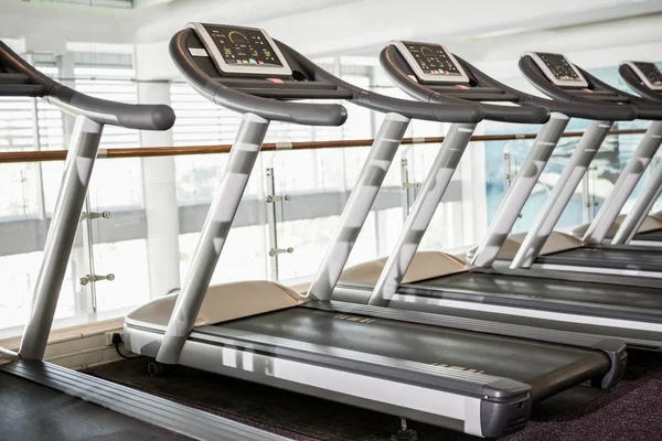 Close up of some Treadmills — Stock Photo, Image