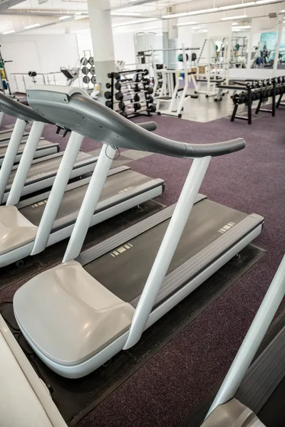 Cardio zone in the gym — Stock Photo, Image