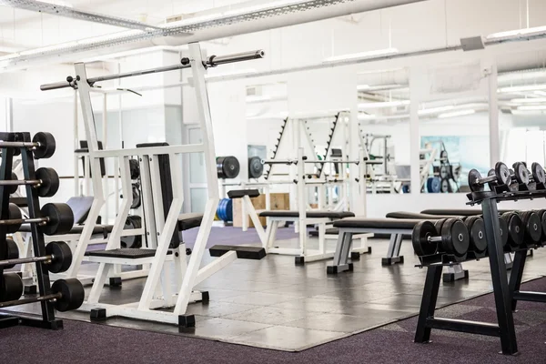 Area weight training in the gym — Stock Photo, Image