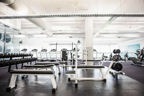 Area weight training in the gym — Stock Photo, Image