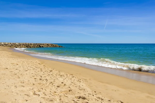 Бесконечное море, бесконечный горизонт, Атлантический океан, Португалия — стоковое фото