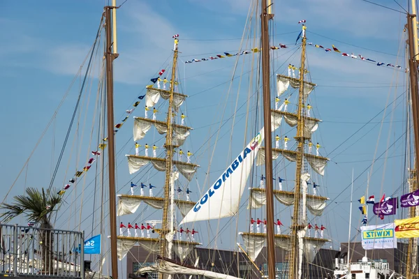 Hafen amsterdam, noord-holland / niederland - august 23-08-2015 — Stockfoto