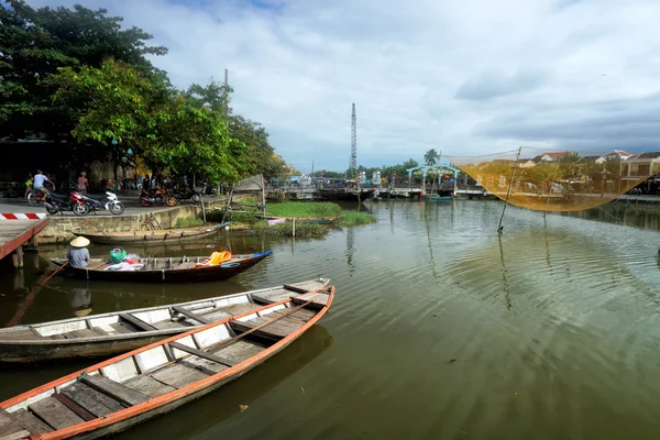 Thu Bon River à Hoi An — Photo