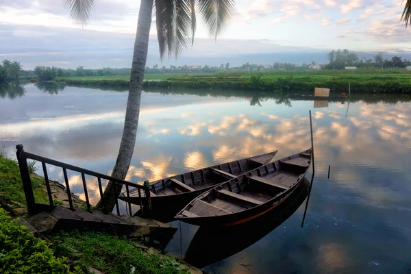 Bateaux au Vietnam — Photo