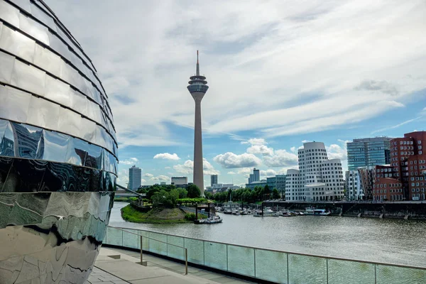 Dusseldorf 의 Media Harbor — 스톡 사진