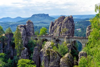 Almanya 'da Bastei Köprüsü