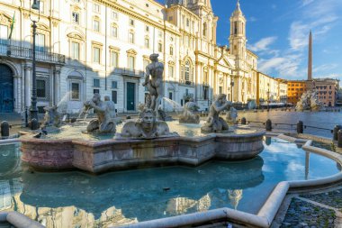 Roma 'da Navona Meydanı