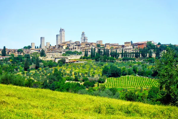 San Gimignano en Toscane — Photo