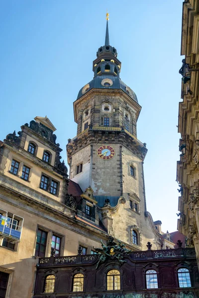 Hofkirche w Dreźnie — Zdjęcie stockowe
