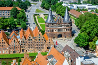Holstentor kapılı Lubeck