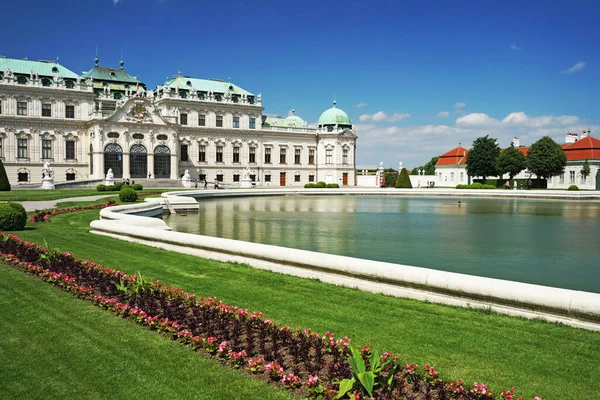 Paleis Belvedere in Wenen — Stockfoto