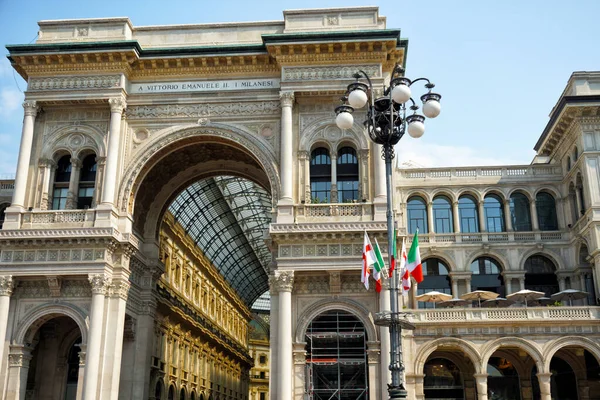 Galleria Vittorio Emanuele Ii — Fotografia de Stock
