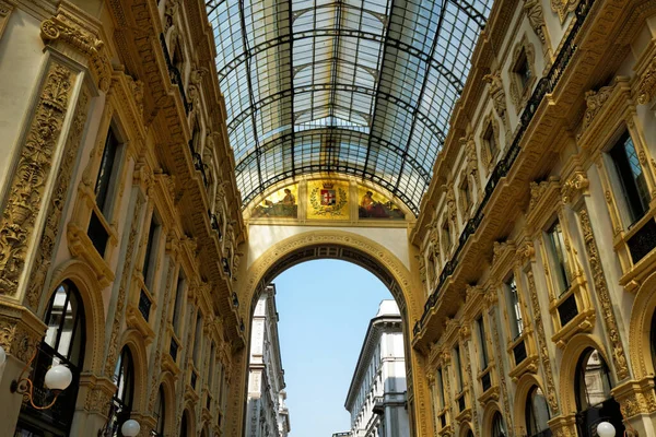 Galleria Vittorio Emanuele in Mailand — Stockfoto