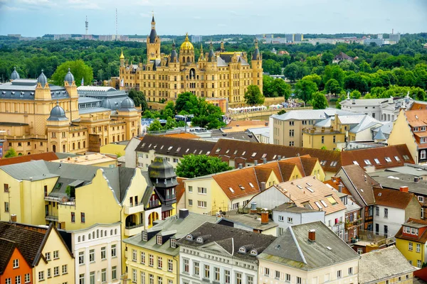 Gamla stan i Schwerin — Stockfoto