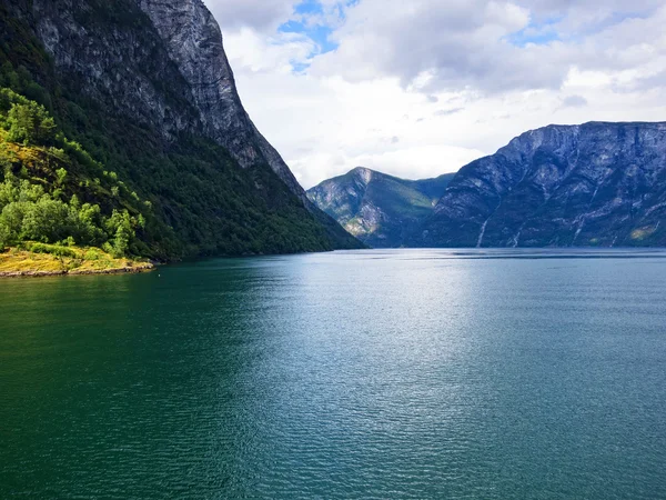 Fiord sogne, Norwegia — Zdjęcie stockowe