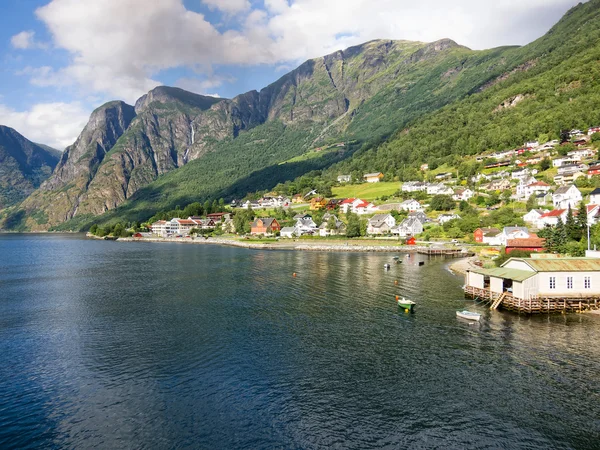 Norweski fiord — Zdjęcie stockowe