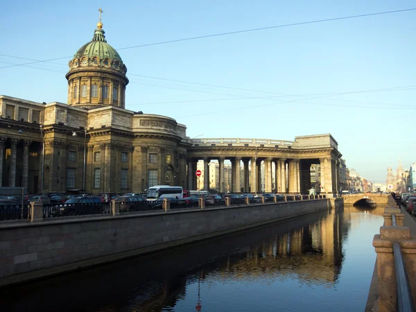 Kazansky cathedral, Oroszország. — Stock Fotó